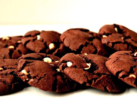 White Chocolate Mocha Cookies