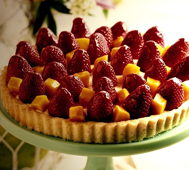 Strawberry and Mango Tart of Sexiness