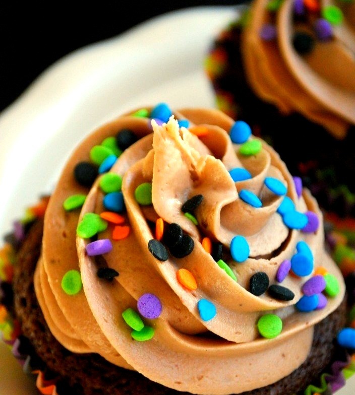 Recipe: Brownie Cupcakes with Brownie Batter Frosting