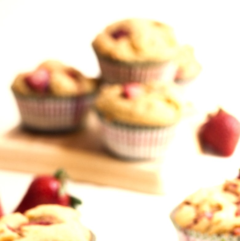 Strawberry Muffins by Allyson Kramer